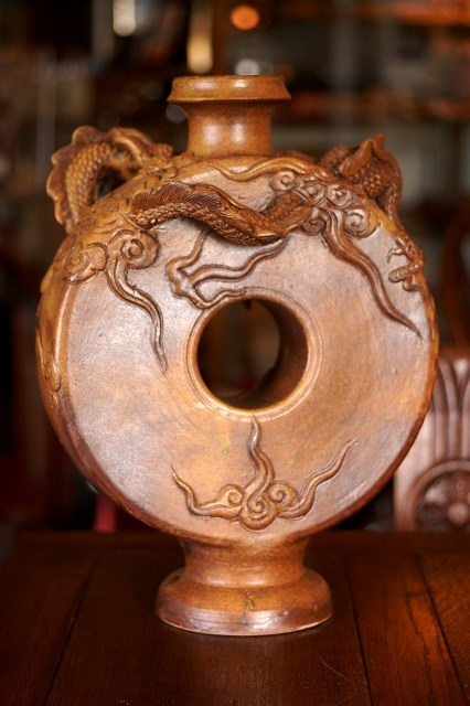 【源・h】琉球壷屋焼 龍巻（タックワサー）雲龍文 時代壺 2025年最新Yahoo!オークション -壺屋 焼の中古品・新品・未使用品一覧